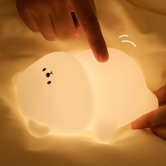 Bebe veilleuse nounours lumineuse