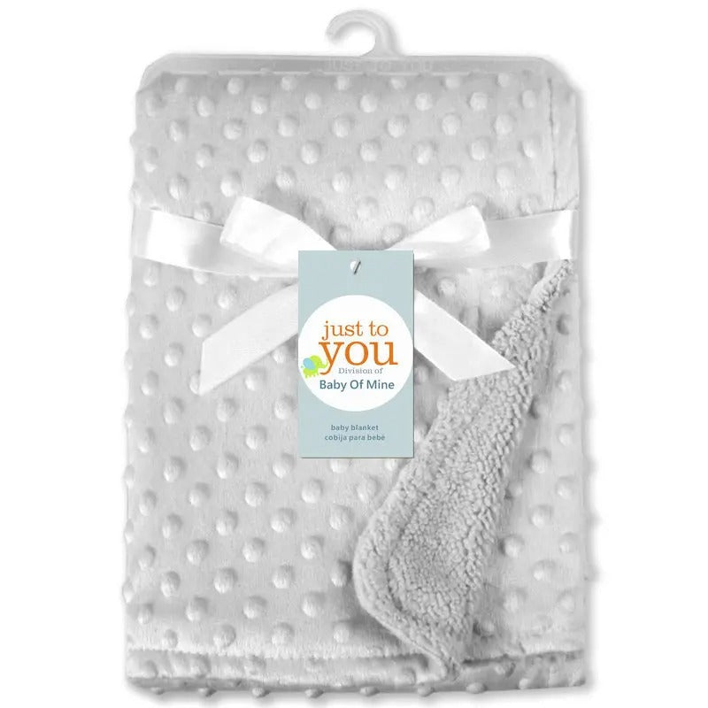 Couverture bébé gris