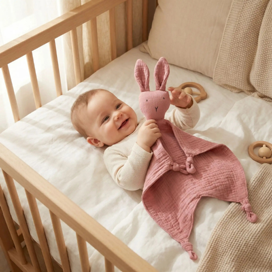 doudou lapin rose | Ultra doux