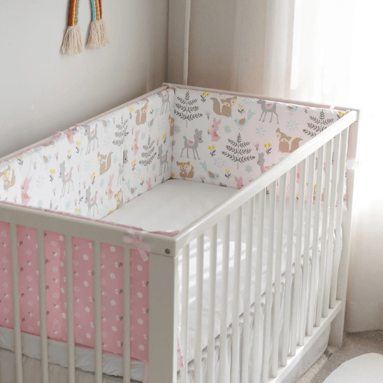 tour de lit bebe ultra doux securite petit renardeau