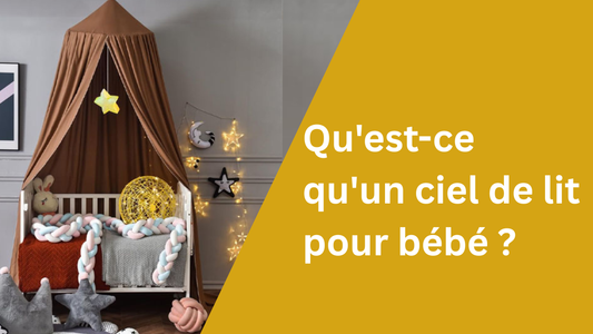 Ciel de lit bébé | Cocon Magique
