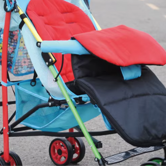 Chanceliere poussette bebe mignon rouge