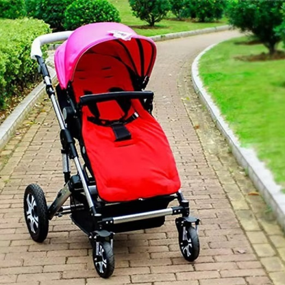 Chanceliere poussette bebe rouge fonce