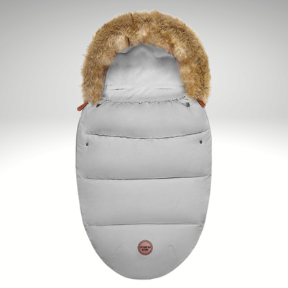 Chanceliere poussette gris protege petit mignon froid