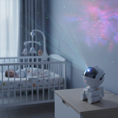 bebe plein sommeil veilleuse projection stellaris