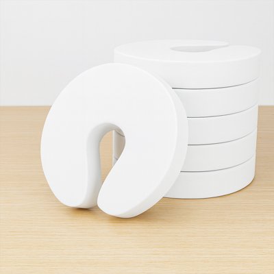 bloque porte pour bebe ultrasafe blanc