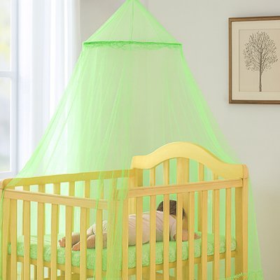 ciel de lit enfant magique vert pastel