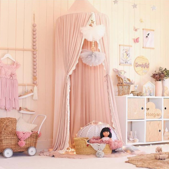 Ciel de lit | Rose Pastel Dentelle
