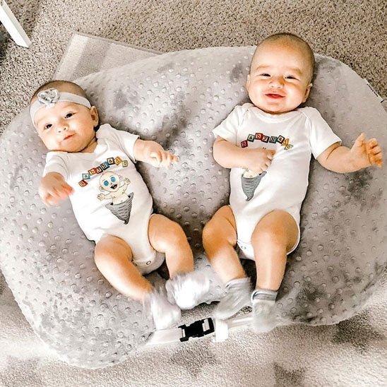 Coussin allaitement | Ultra - confortable - Royaume de bébé