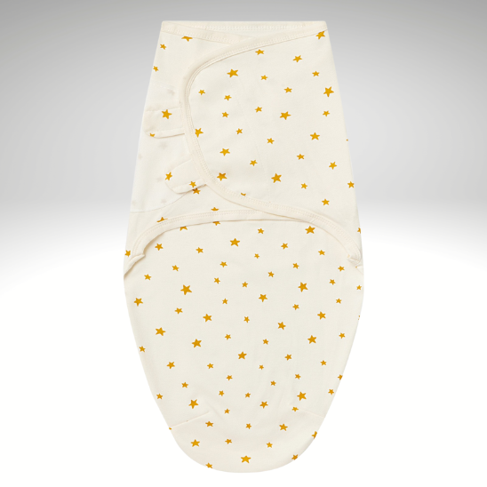 couverture emmaillotage etoile dor