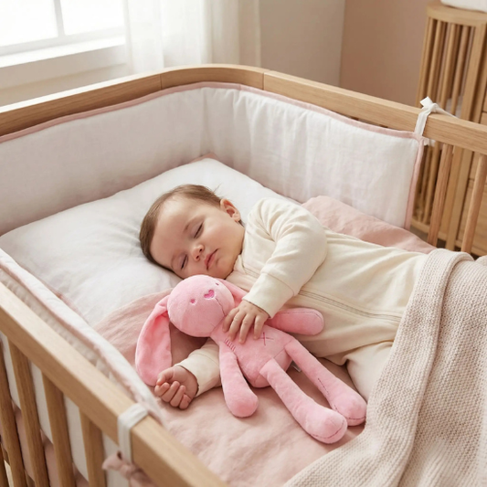 doudou bebe fille peluche douce pour sommeil apaise
