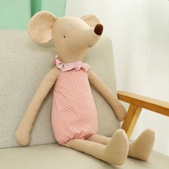 Doudou souri rose mignon