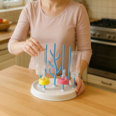 Egouttoir biberon | HygiPratique - Royaume de bébé