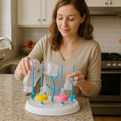 Egouttoir biberon | HygiPratique - Royaume de bébé