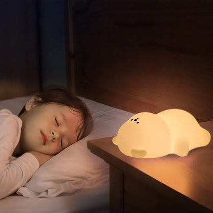 fillette paisiblement endormi bebe veilleuse 