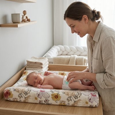 Housse de matelas à langer 