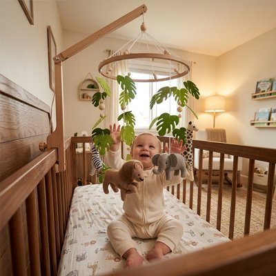 Mobile lit bébé