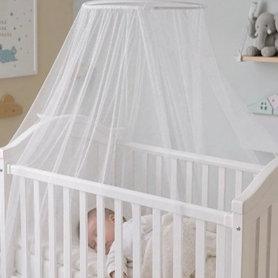 Moustiquaires lit bebe avec support 