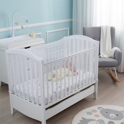 petit prince sous moustiquaire lit bebe secursleep blanc