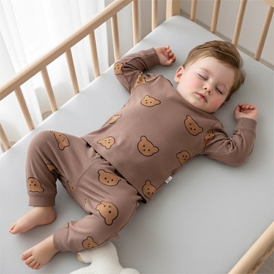 Pyjama bebe marron