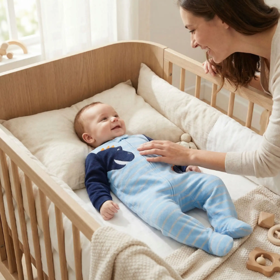 pyjama garcon bebe confortable en coton doux pour nuit paisible