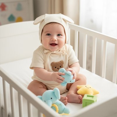 pyjama pour bébé garçon beige mignon