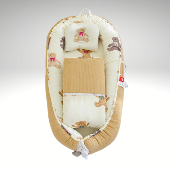 reducteur couette peluche marron