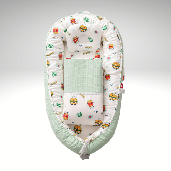 reducteur de lit bebe couette burger