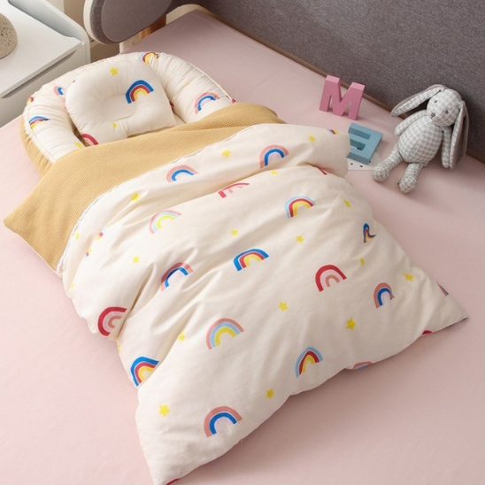 reducteur de lit bebe douillet pour  sommeil securise