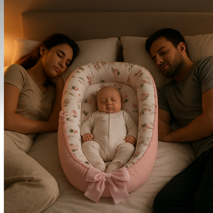 reducteur de lit bebe doux securise famille heureux