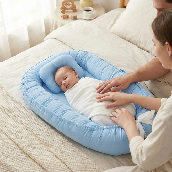 reducteur de lit bebe pour sommeil apais mignon dans ces reves