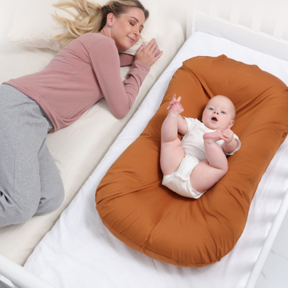 reducteur de lit bebe protection sommeil cafe maman endormi