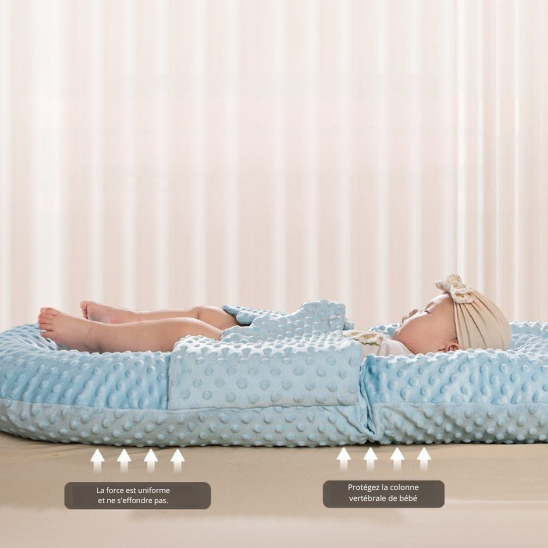 reducteur de lit bleu confort securisee