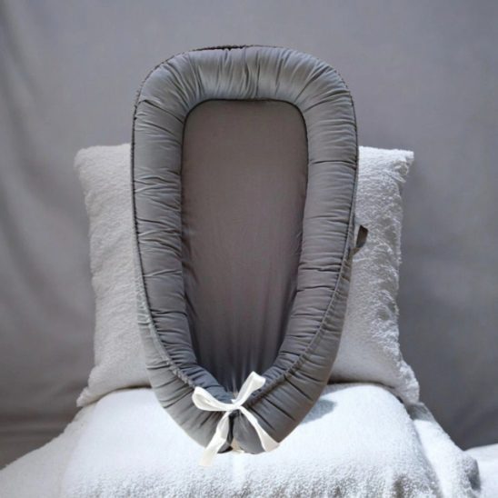 reducteur de lit gris pour bambin confort