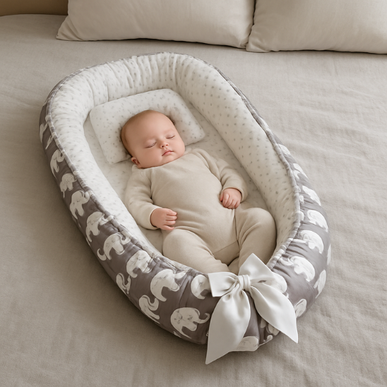 reducteur de lit motif-elephant avec mignon