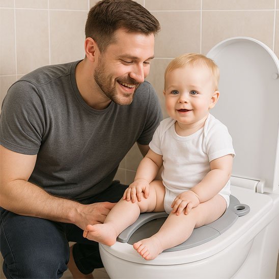 Réducteur de toilette | Confort Bébé - Royaume de bébé