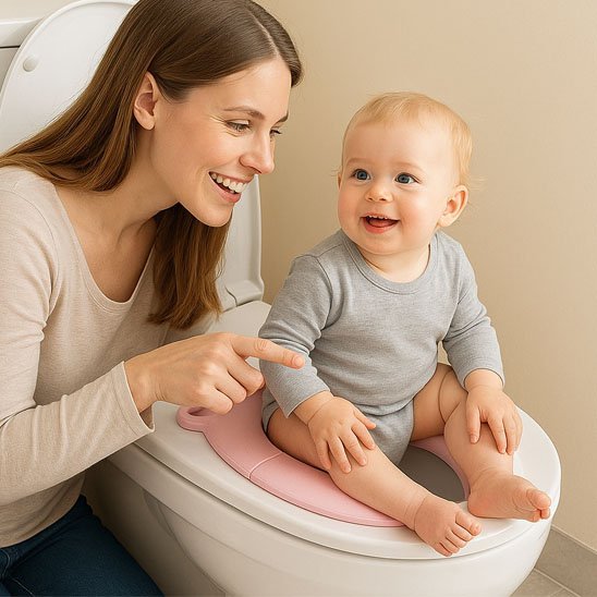 Réducteur de toilette | Confort Bébé - Royaume de bébé