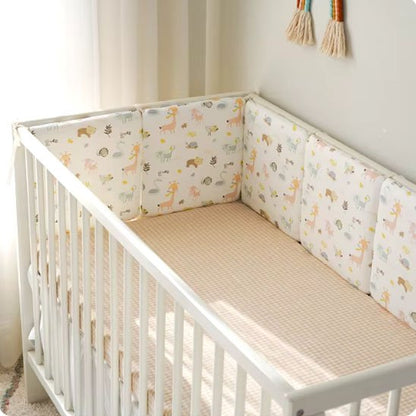 tour de lit bebe anti chocs motif jungle