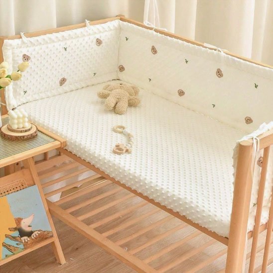 tour de lit bebe coton bio confort