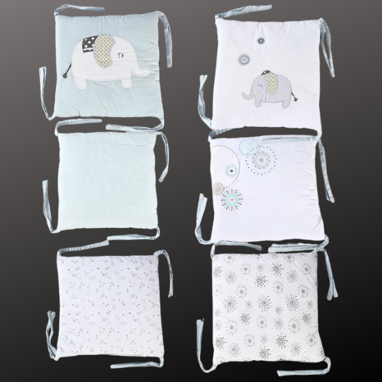 tour de lit bebe fille cocooning