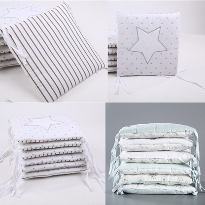 tour de lit bebe fille design etoil doux