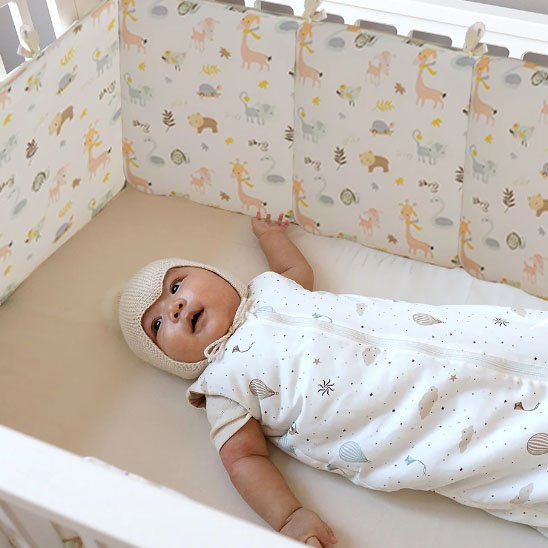 tour de lit bebe protection sommeil