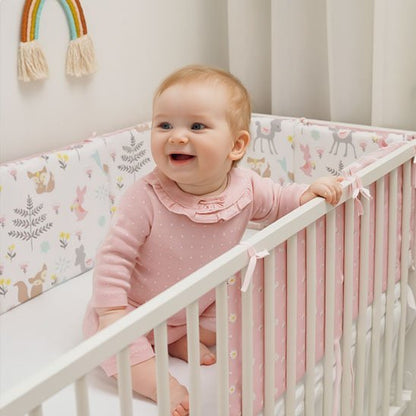 Tour de lit bébé | Ultra - Doux Sécurité - Royaume de bébé