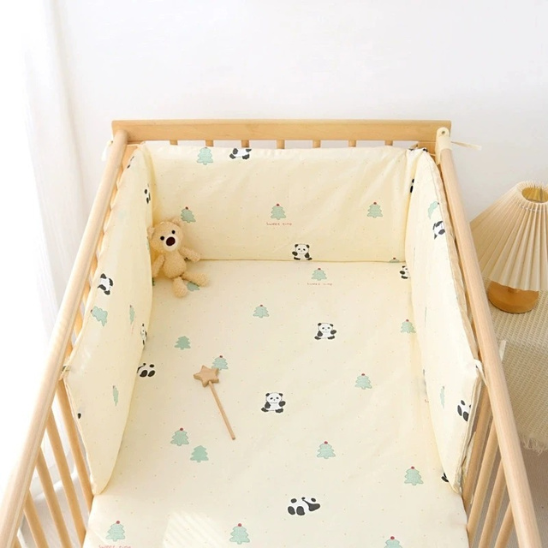 tour de lit respirant pour bebe protection anti chocs circulation d’air optimale