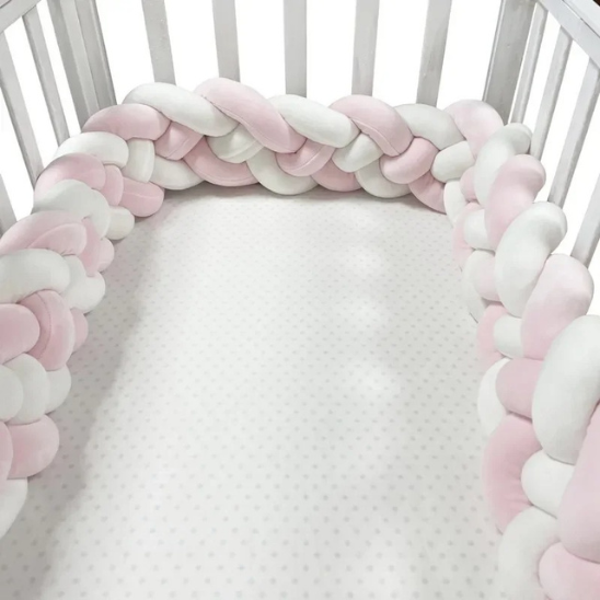 tresse blanc 4 brins blanc rose parents tranquille