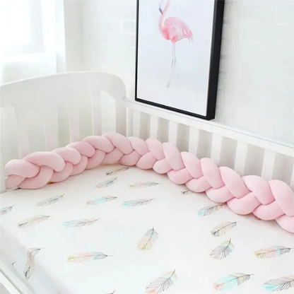 tresse de lit 3m rose cote tableau