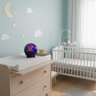 veilleuse projection chambre mignon