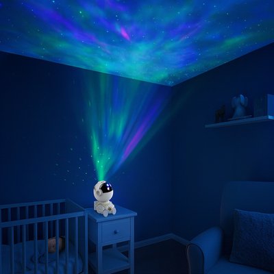 veilleuse projection stellaris lumineux chambre bebe